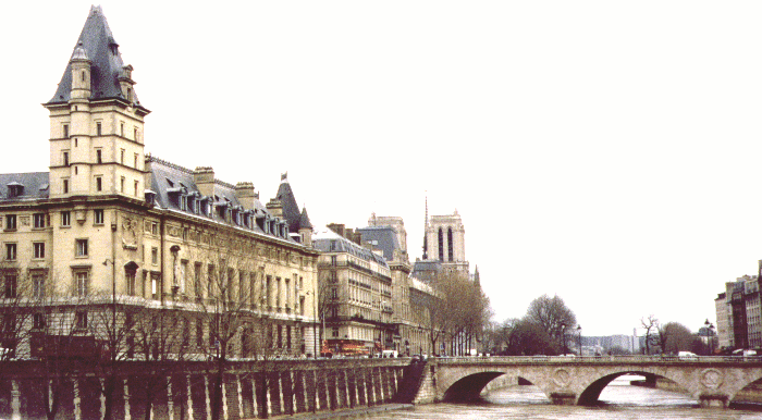 As we walked along the Left Bank...