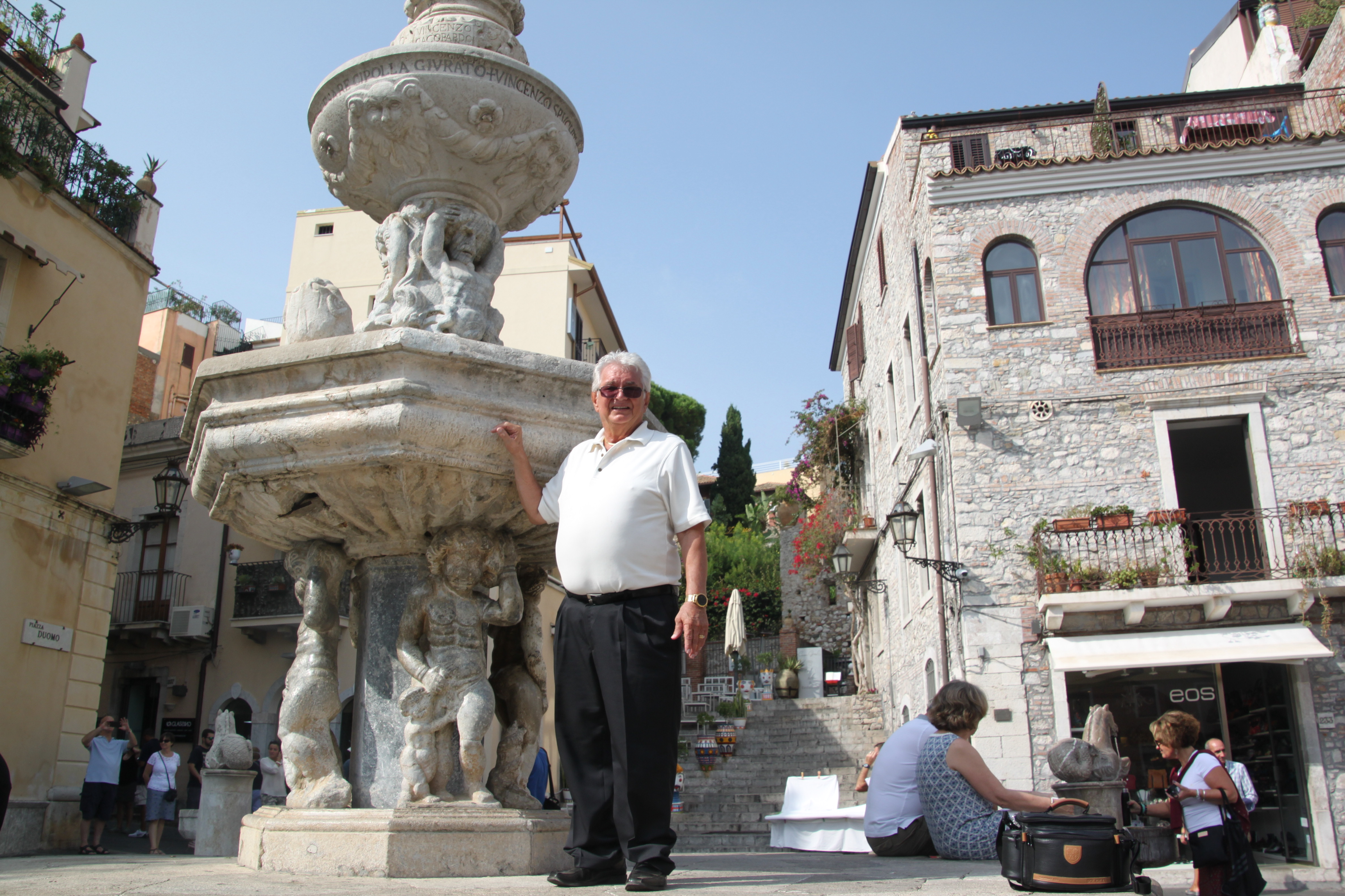 Sipping sherry at a Bodega in Jerez. Click here for more pictures.